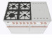 Варочный центр ILVE PD10SQNE3/WHP