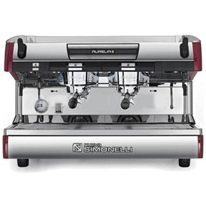 Кофемашина NUOVA SIMONELLI Aurelia II 2Gr S red