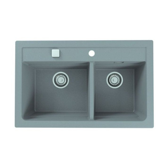 Кухонная мойка ALVEUS GRANITAL ATROX 50 CONCRETE - G81 Кухонная мойка ALVEUS GRANITAL ATROX 50 CONCRETE - G81