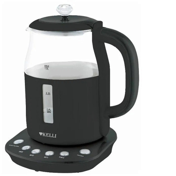 Чайник электрический KELLI KL-1373 чёрный Чайник электрический KELLI KL-1373 чёрный