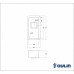 Кухонная мойка OULIN OL-0361 ((квадратный выпуск) Кухонная мойка OULIN OL-0361 ((квадратный выпуск)