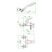 Смеситель FIORE Kyro 86CR8151 Смеситель FIORE Kyro 86CR8151