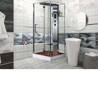 Душевая кабина ACQUAZZONE Nikita 90SW-F с паром Душевая кабина ACQUAZZONE Nikita 90SW-F с паром
