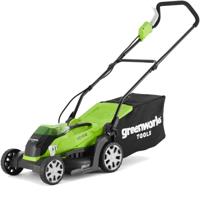 Газонокосилка аккумуляторная GREENWORKS G40LM35K4 Газонокосилка аккумуляторная GREENWORKS G40LM35K4