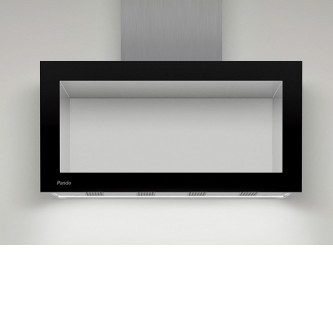 Вытяжка PANDO P-960/100 INOX/NEGRO BRILLO V.1250 ECO SEC