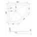 Экран для поддона GROSSMAN GR-S29090D Strong