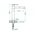 Смеситель ALVEUS Zina CHR G03M Chocolate 1129056 Смеситель ALVEUS Zina CHR G03M Chocolate 1129056