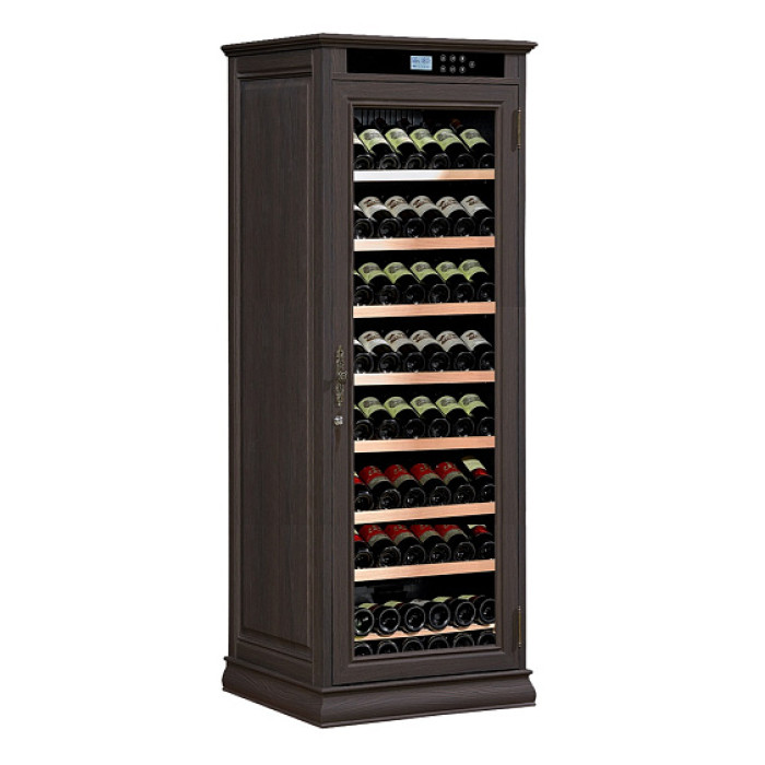 Винный шкаф MEYVEL MV102-WD1-C (Dark Chocolate) Винный шкаф MEYVEL MV102-WD1-C (Dark Chocolate)