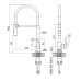 Смеситель PAULMARK Halt Ha214021-401 Смеситель PAULMARK Halt Ha214021-401