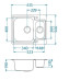 Кухонная мойка ALVEUS Maxim 50 SAT-90 1089612 (в комплекте с сифоном 1130555) Кухонная мойка ALVEUS Maxim 50 SAT-90 1089612 (в комплекте с сифоном 1130555)