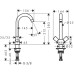 Смеситель HANSGROHE Logis 71280000 Смеситель HANSGROHE Logis 71280000
