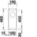 Кухонная мойка BLANCO SUBLINE 160-U SILGRANIT мускат c отв.арм. InFino (арт.523404) Кухонная мойка BLANCO SUBLINE 160-U SILGRANIT мускат c отв.арм. InFino (арт.523404)