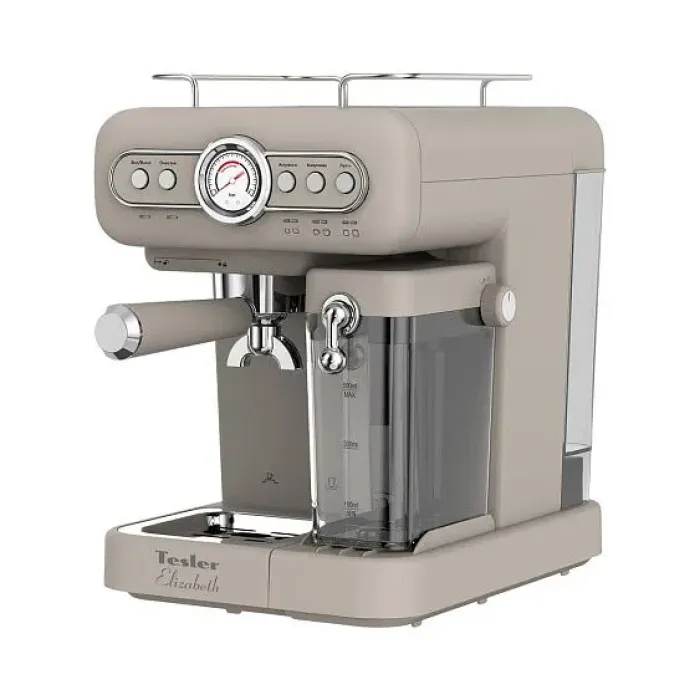 Кофеварка TESLER ECM-250 SAND GREY Кофеварка TESLER ECM-250 SAND GREY