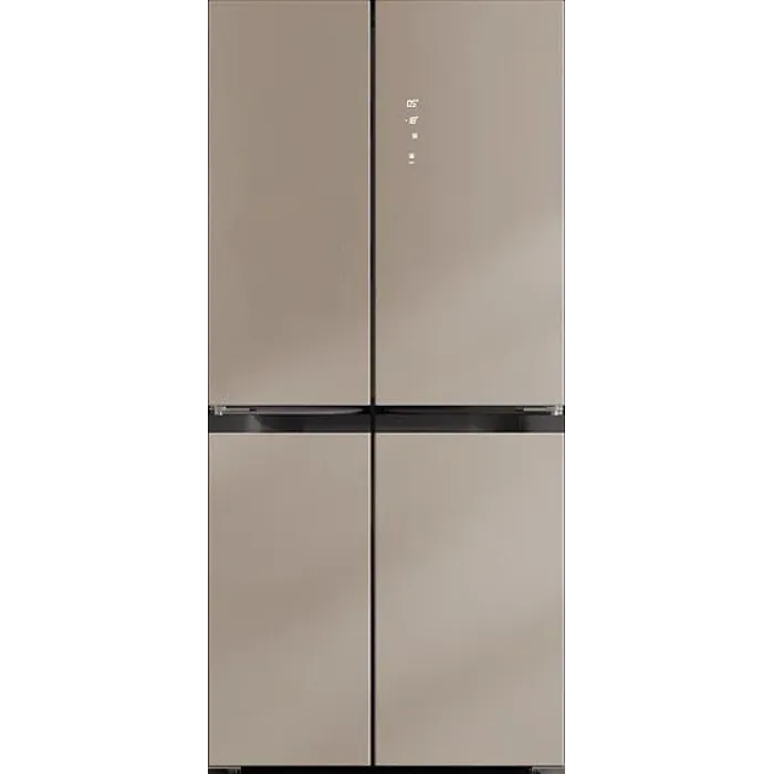 Холодильник LEX LCD450 Brown satin Cross Door