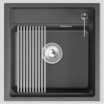 Кухонная мойка GRANULA KS-5002i шварц Кухонная мойка GRANULA KS-5002i шварц