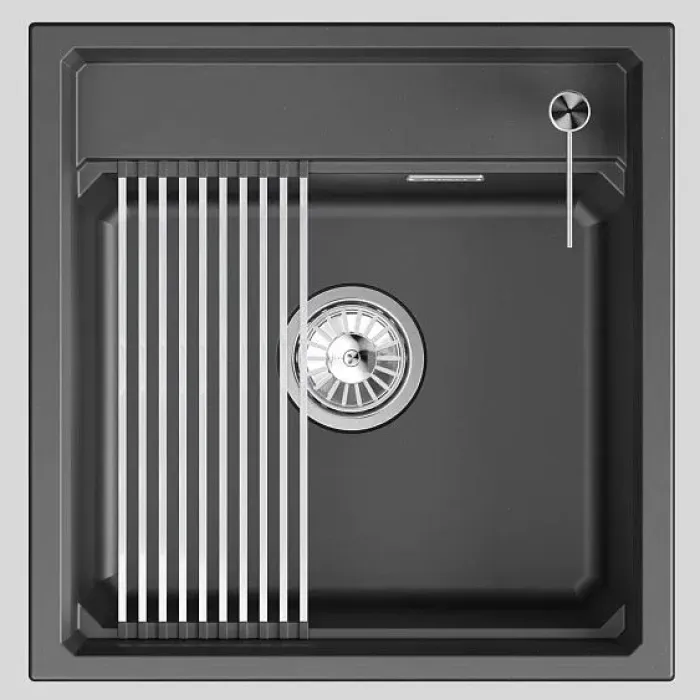Кухонная мойка GRANULA KS-5002i шварц