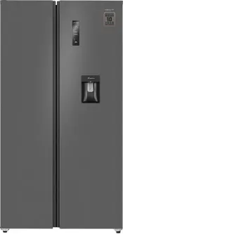 Холодильник WEISSGAUFF WSBS 590 Inverter NoFrost Water Dispenser Grey