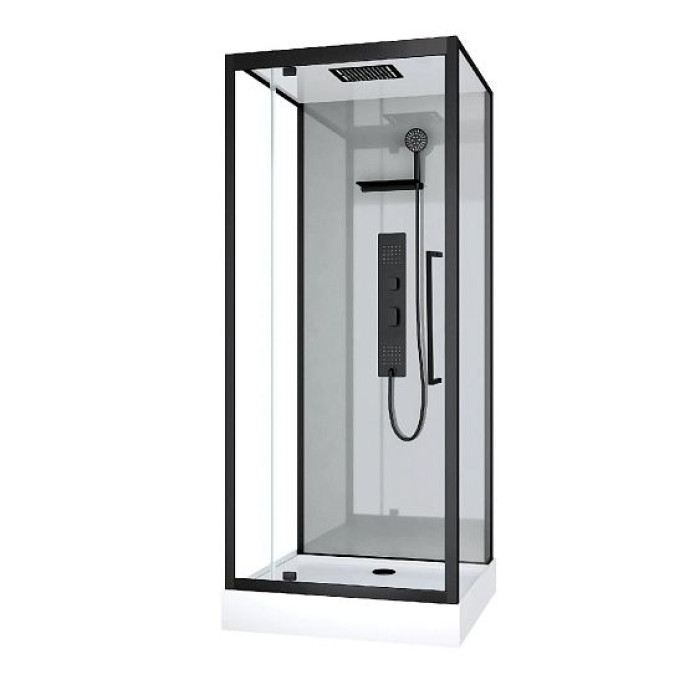 Душевая кабина ACQUAZZONE Nikita 90SL BLACK