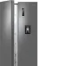 Холодильник WEISSGAUFF WSBS 590 Inverter NoFrost Water Dispenser Grey
