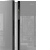 Холодильник WEISSGAUFF WSBS 500 Inverter NoFrost Inox Glass Холодильник WEISSGAUFF WSBS 500 Inverter NoFrost Inox Glass