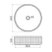Раковина OMOIKIRI Akira-BL (4972073) Раковина OMOIKIRI Akira-BL (4972073)