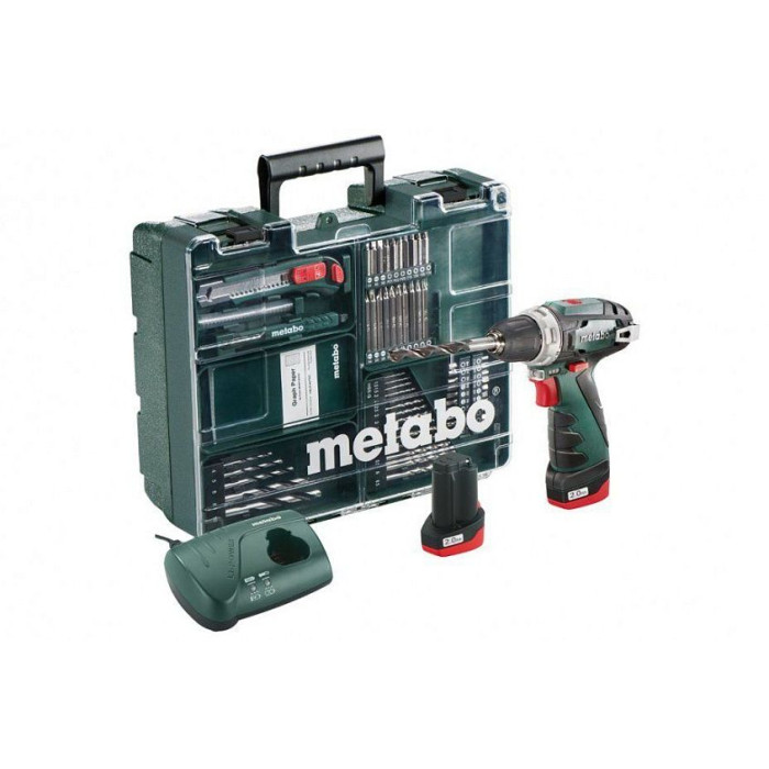 Аккумуляторный винтоверт METABO PowerMaxx BS Basic Set 600080880