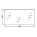 Зеркало JACOB DELAFON Parallel EB1419-NF 130х65 см Зеркало JACOB DELAFON Parallel EB1419-NF 130х65 см