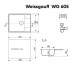 Кухонная мойка WEISSGAUFF WG 60507 Deep Black Кухонная мойка WEISSGAUFF WG 60507 Deep Black