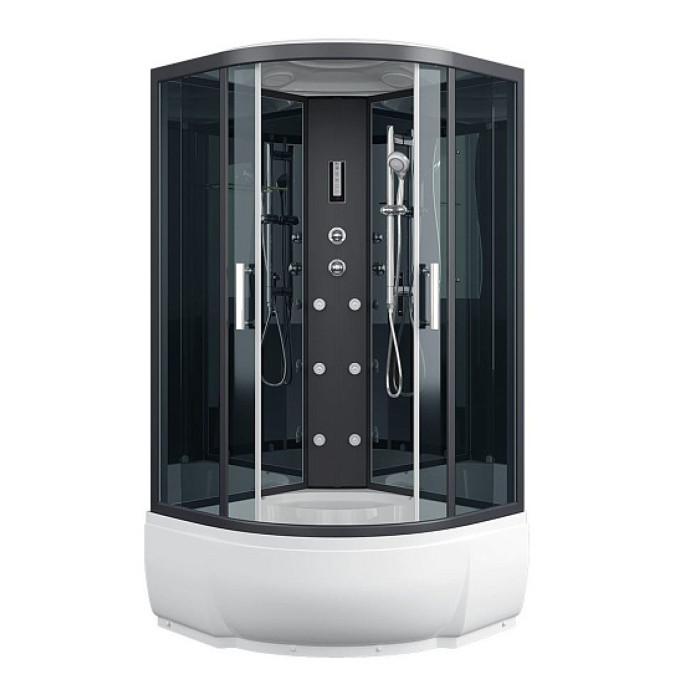 Душевая кабина ERLIT ER5710TP-C24 черная Душевая кабина ERLIT ER5710TP-C24 черная