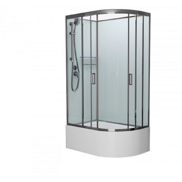 Душевая кабина FRANK F412/2L Brilliant высокий поддон без крыши Душевая кабина FRANK F412/2L Brilliant высокий поддон без крыши