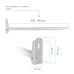 Кронштейн KROMAX MICRO-6w white Кронштейн KROMAX MICRO-6w white