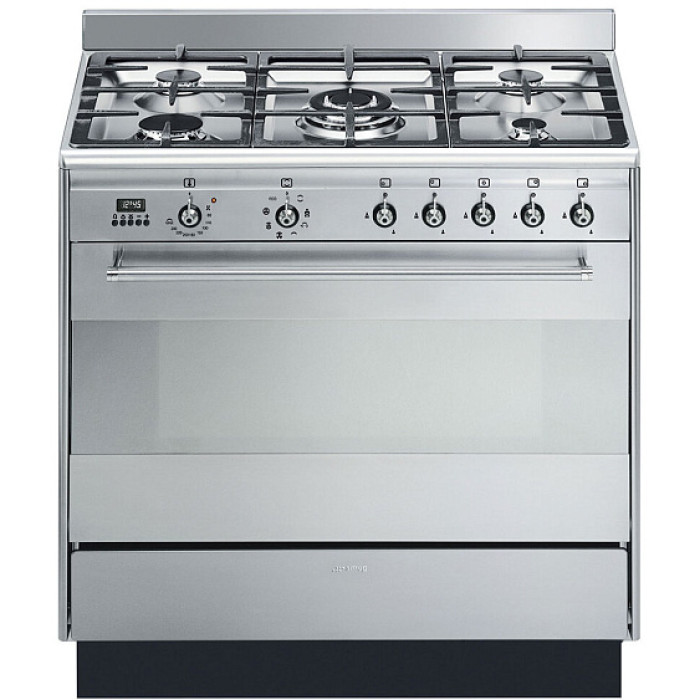 Варочный центр SMEG SUK91MFX9 Варочный центр SMEG SUK91MFX9