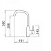 Смеситель ELLECI Dora G48 Cemento Смеситель ELLECI Dora G48 Cemento