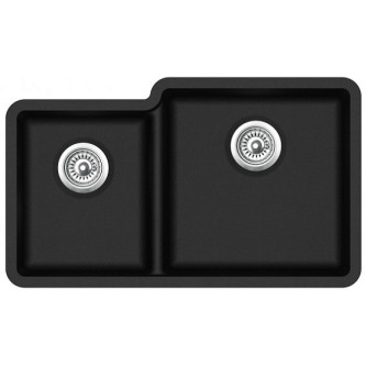 Кухонная мойка AQUASANITA Arca SQA230RW (black metallic 601)