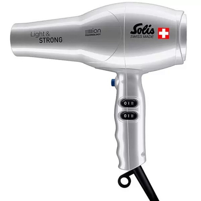 Фен SOLIS Light & Strong silver Фен SOLIS Light & Strong silver