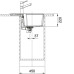 Кухонная мойка FRANKE UBG 611-62 чёрный (114.0612.258)