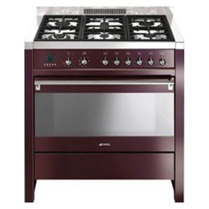 Плита газовая SMEG cs19rw-7 Плита газовая SMEG cs19rw-7