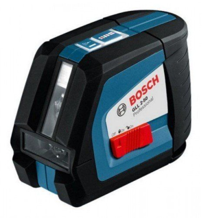 Линейный лазерный нивелир. максимальная видимость лазерного луча BOSCH gll 2-50