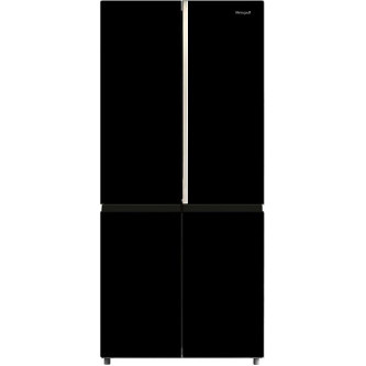Холодильник WEISSGAUFF WCD 590 NoFrost Inverter Premium Biofresh Black Glass
