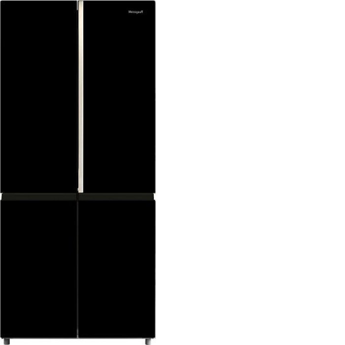 Холодильник WEISSGAUFF WCD 590 NoFrost Inverter Premium Biofresh Black Glass