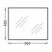 Зеркало JACOB DELAFON Ola EB1098-RU 80х65 см Зеркало JACOB DELAFON Ola EB1098-RU 80х65 см