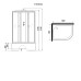 Душевая кабина NIAGARA Eco E120/80/40L/MT Душевая кабина NIAGARA Eco E120/80/40L/MT