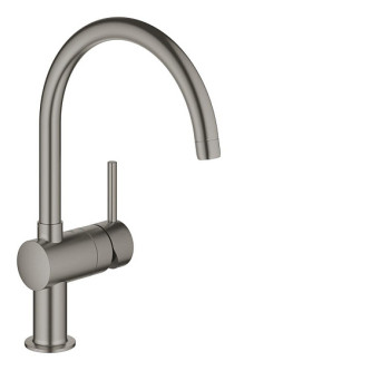 Смеситель GROHE Minta 32917AL0 темный графит матовый