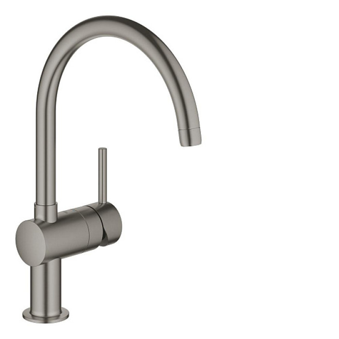 Смеситель GROHE Minta 32917AL0 темный графит матовый