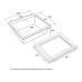 Кухонная мойка PAULMARK Kante PM106052-GR Кухонная мойка PAULMARK Kante PM106052-GR