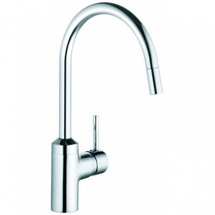 Смеситель для мойки KLUDI BOZZ 428510576 хром Смеситель для мойки KLUDI BOZZ 428510576 хром