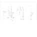 Смеситель BRAVAT Rhein F7429564CP-ENG