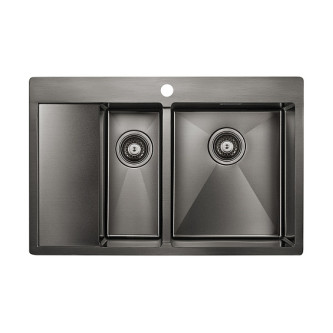 Кухонная мойка PAULMARK Union PM537851-GMR Кухонная мойка PAULMARK Union PM537851-GMR