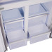 Холодильник TESLER RCD-482I WHITE GLASS Холодильник TESLER RCD-482I WHITE GLASS