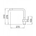 Смеситель ELLECI Stream Aluminium M79 Смеситель ELLECI Stream Aluminium M79